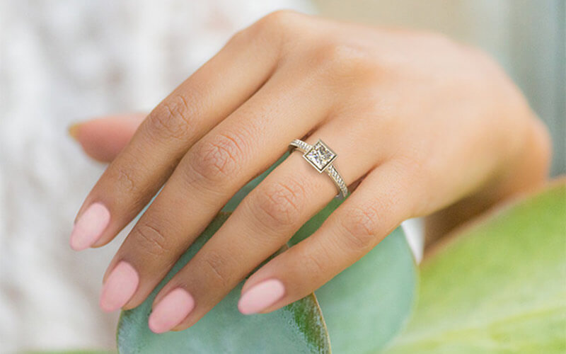 pave diamond ring