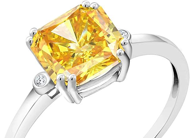 What is a Saffron Diamond Ring? Saffron Diamonds Explained: Color, Rarity, Cost, Where to Buy